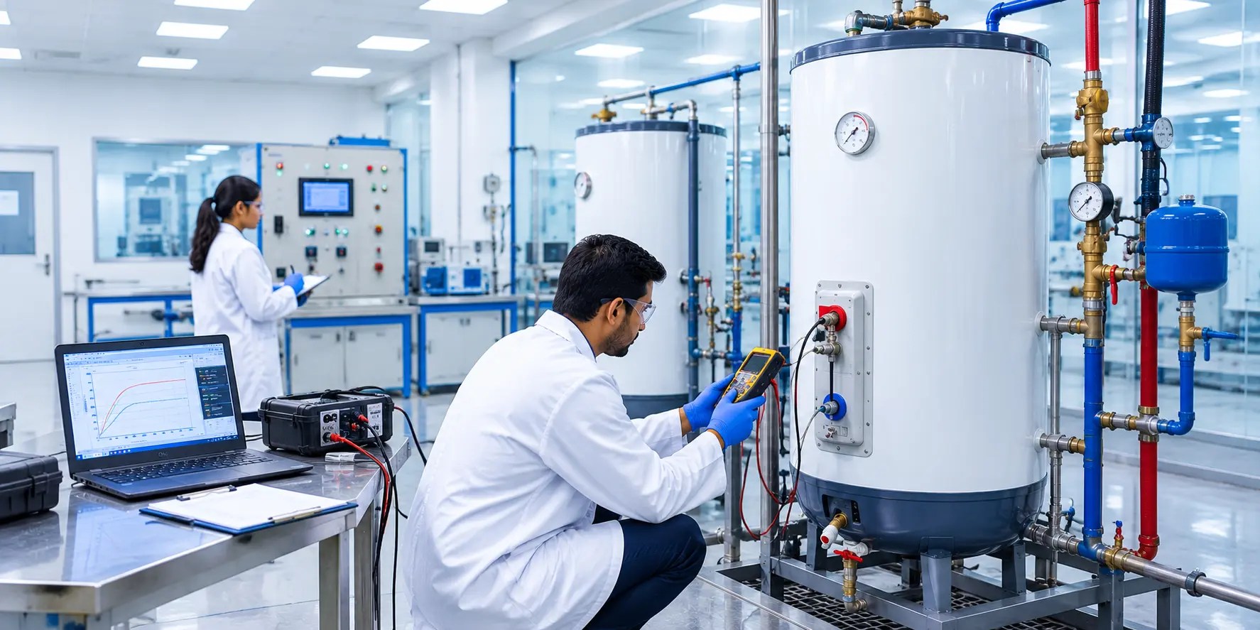 Storage Water Heater Testing 1