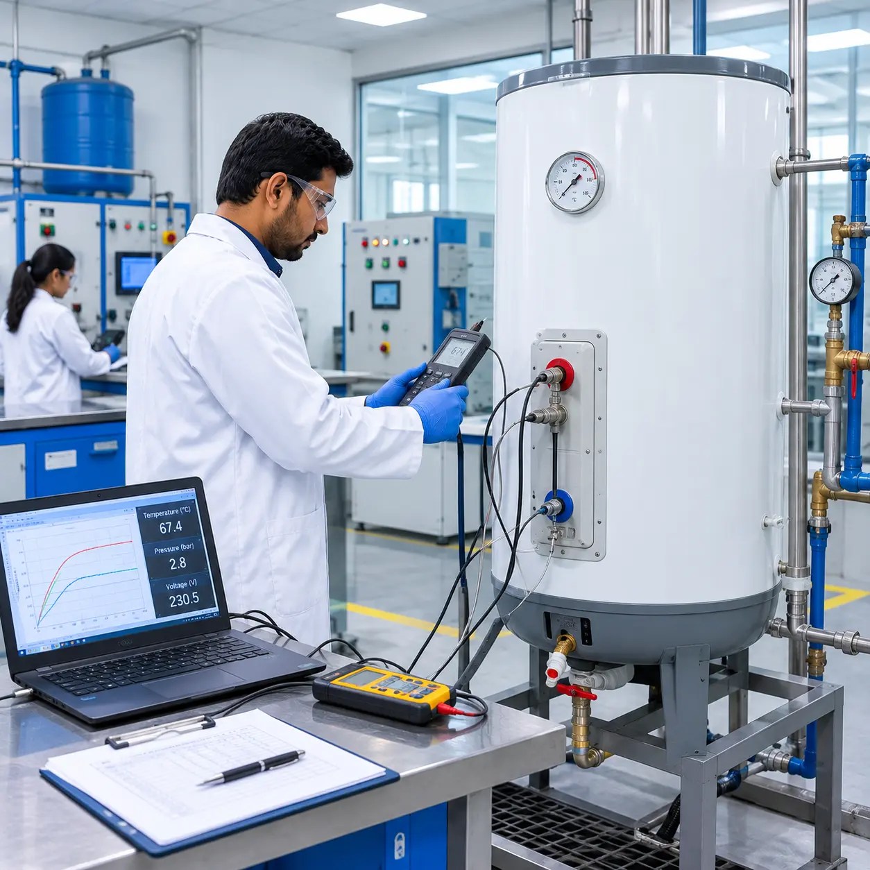 Storage Water Heater Testing