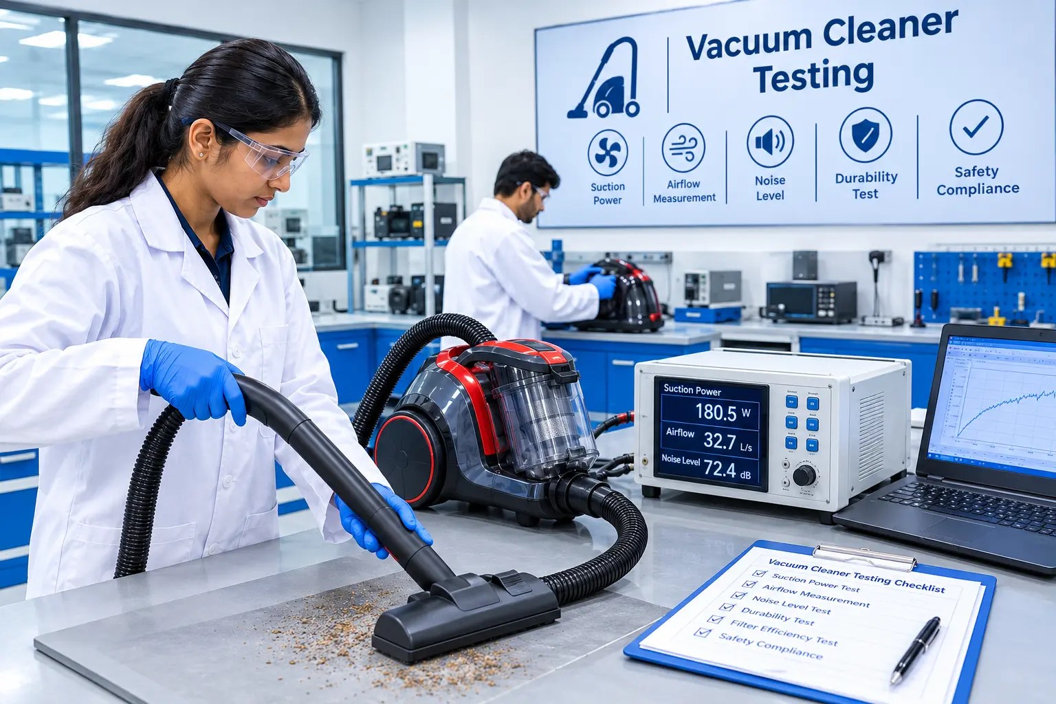 Vacuum Cleaner Testing 1