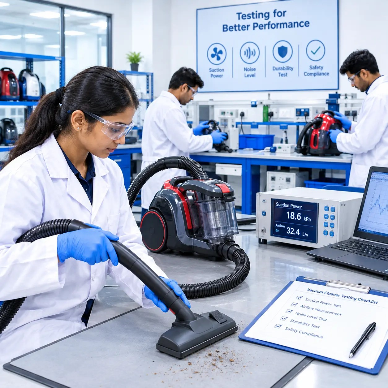 Vacuum Cleaner Testing