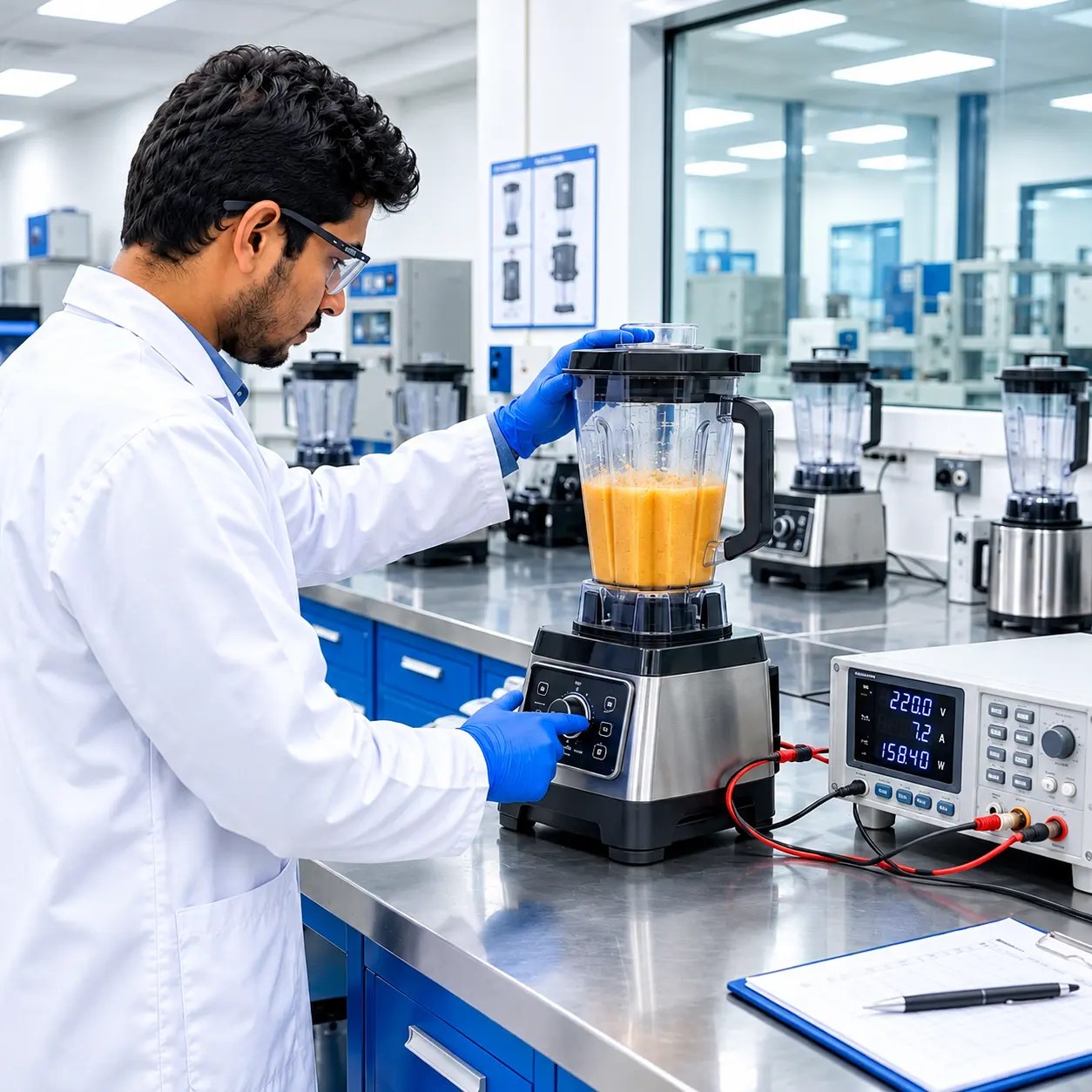Commercial Blender Testing