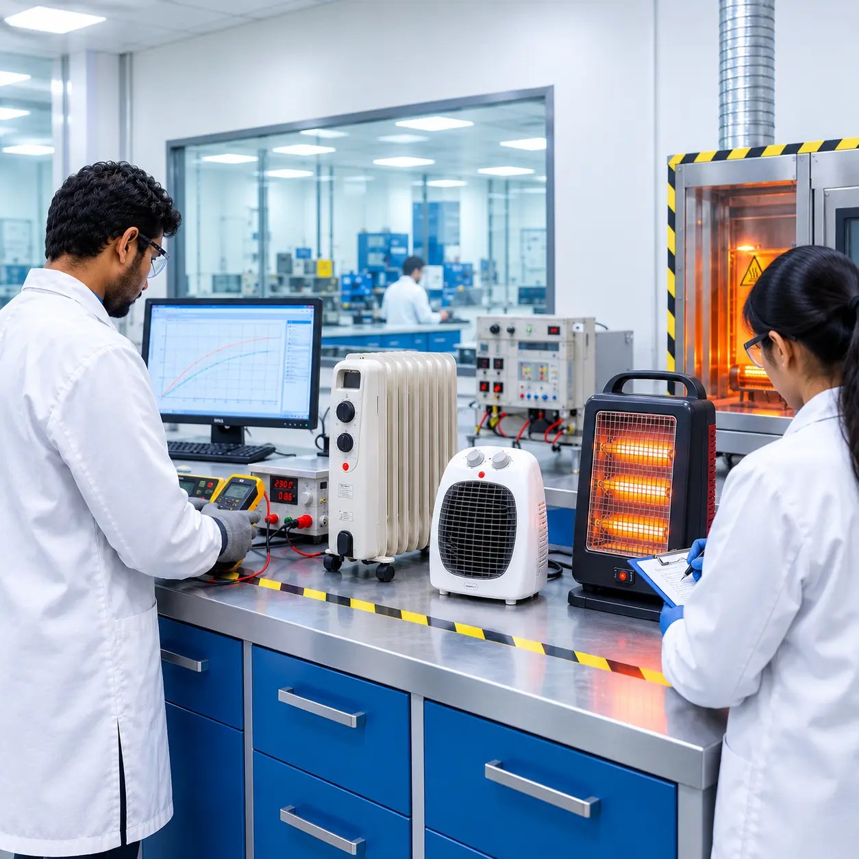 Room Heaters Testing