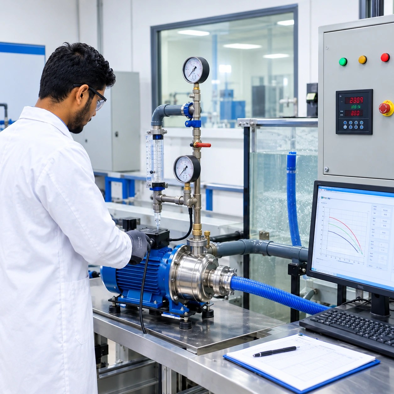 Water Pump Testing