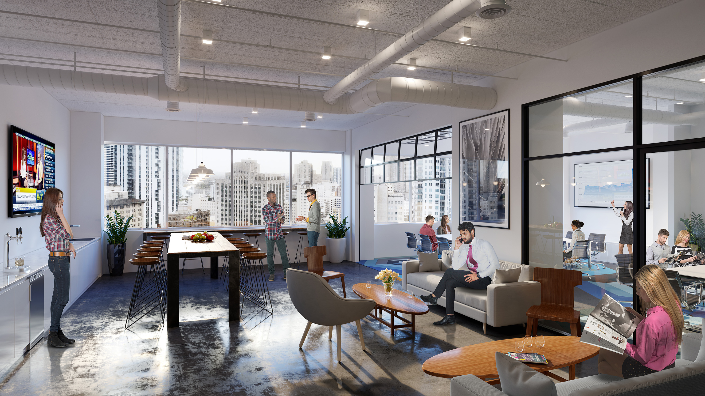 100 Biscayne - Multi-Purpose Space Rendering