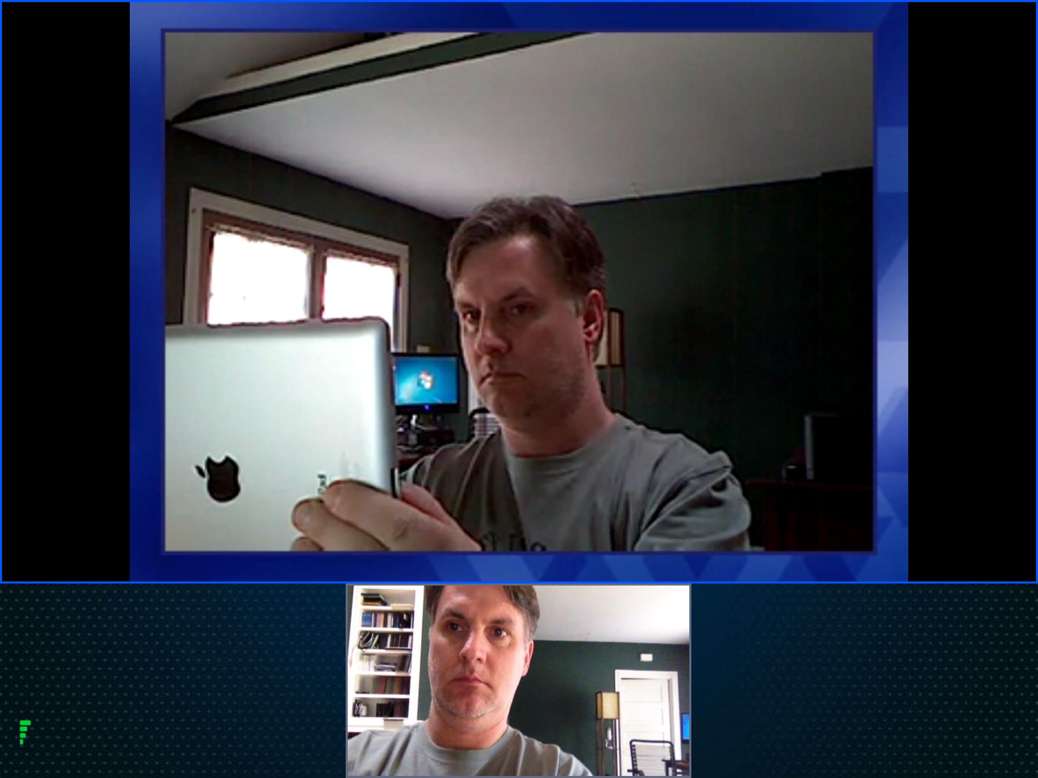 RealPresence Mobile in call with VVX-1500