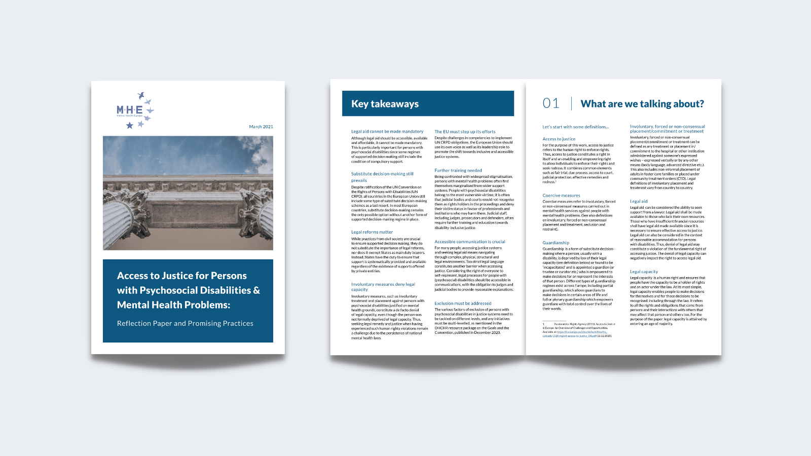A reflection paper starts with a basic outlook on different thoughts and it is usually about the film, idea, lecture, or even a historical personality. Mhe Releases Reflection Paper On Access To Justice For People With Mental Health Problems Mental Health Europe
