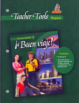 Buen Viaje Level 2 Spanish Student Teacher Edition Glencoe Books 1-11 Preliminar A Saludos greeting people pg 2-3.