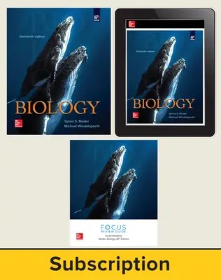 Mader Biology 2019 13e Ap Edition Deluxe Print And Digital Bundle 1 Year Subscription Mader was a respected and well-loved biology instructor.