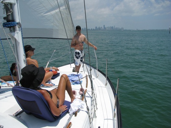 Miami Sailing Weekend Private Sailboat Charter In Miami Florida