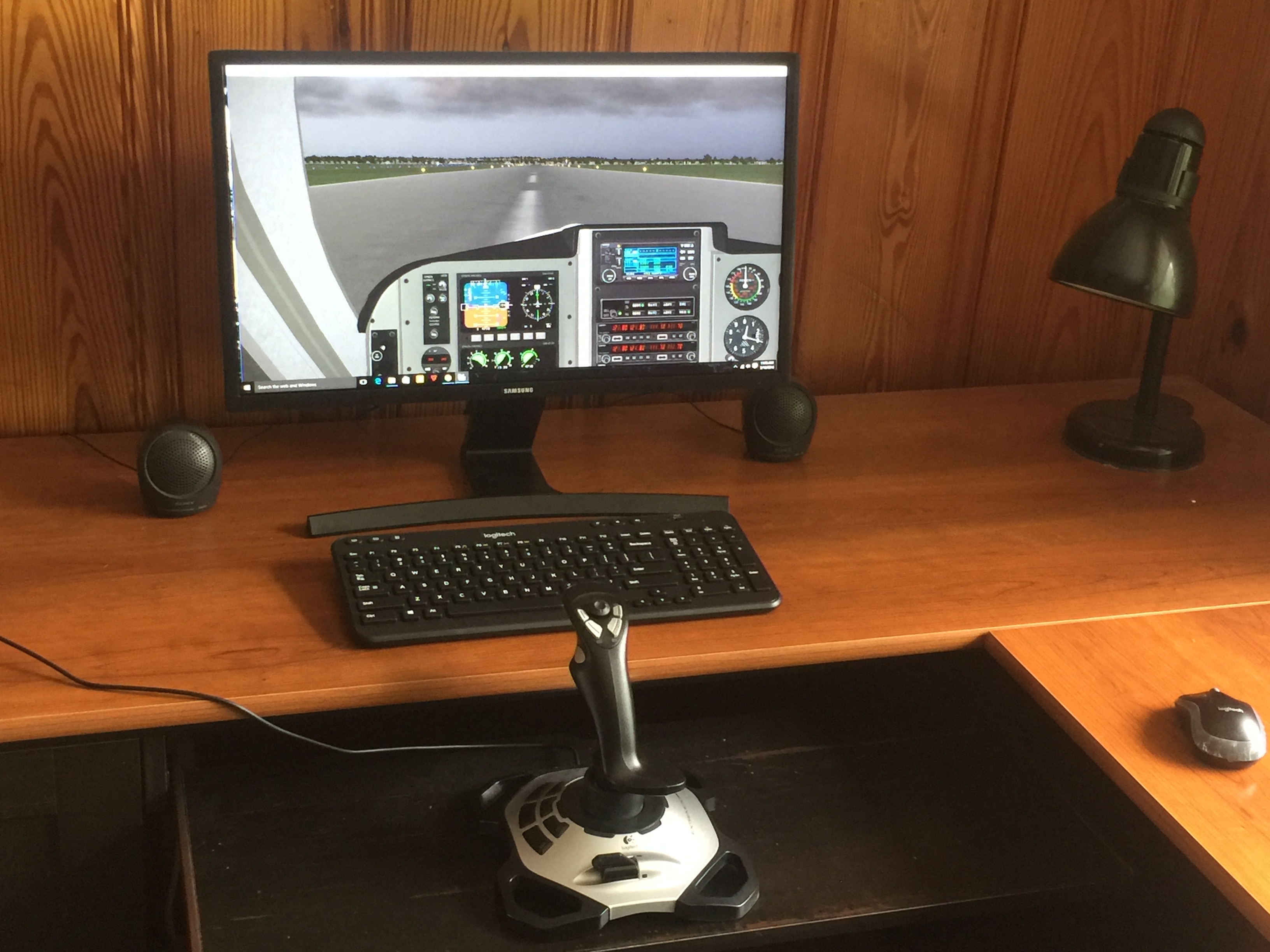 Getting back into the simulated air
