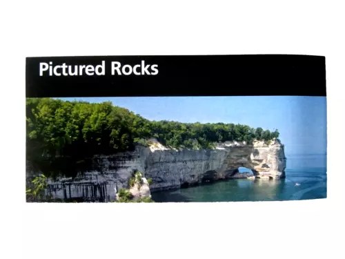 An image of the Pictured Rocks Brochure.