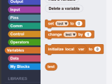 Variables Microblocks Wiki