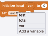 Variables Microblocks Wiki