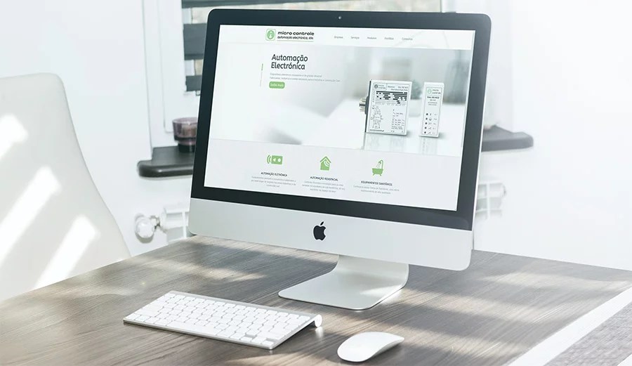 Novo site da Microcontrole