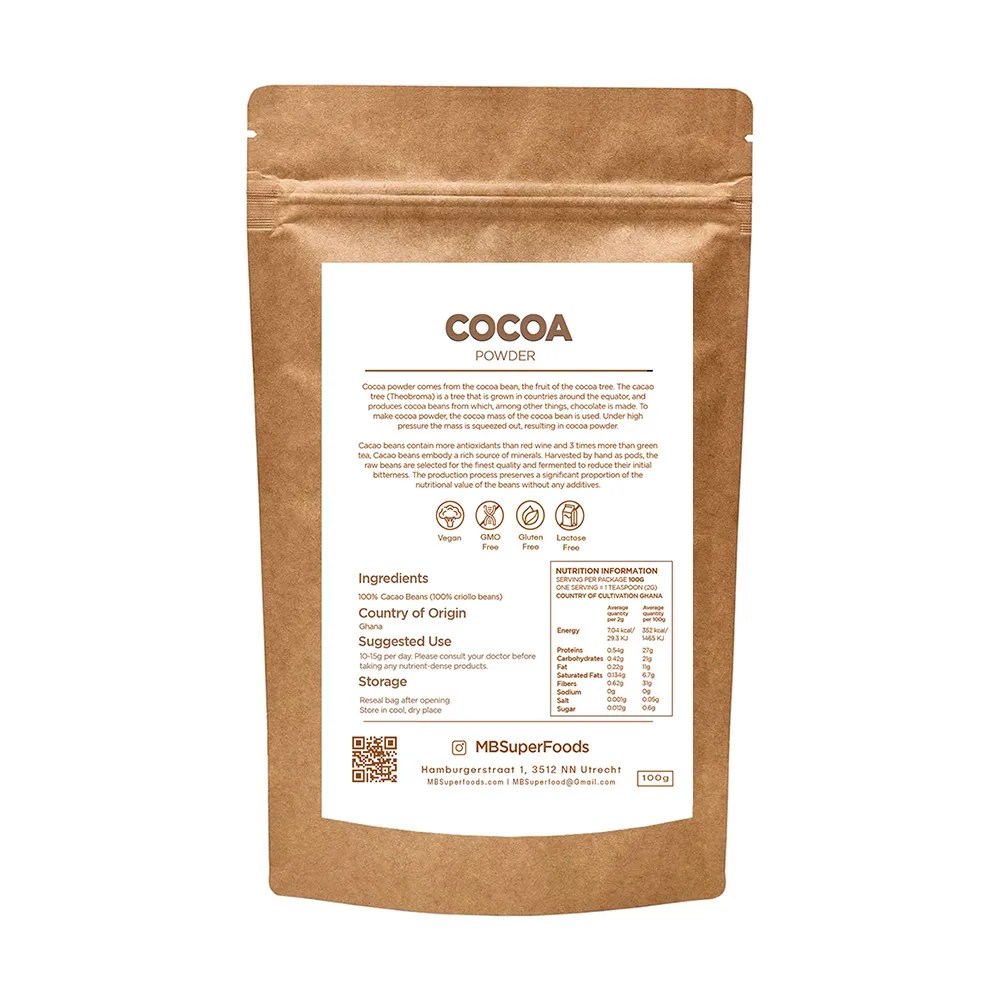 Cocoa Powder – Rich Chocolate Flavor & Antioxidants