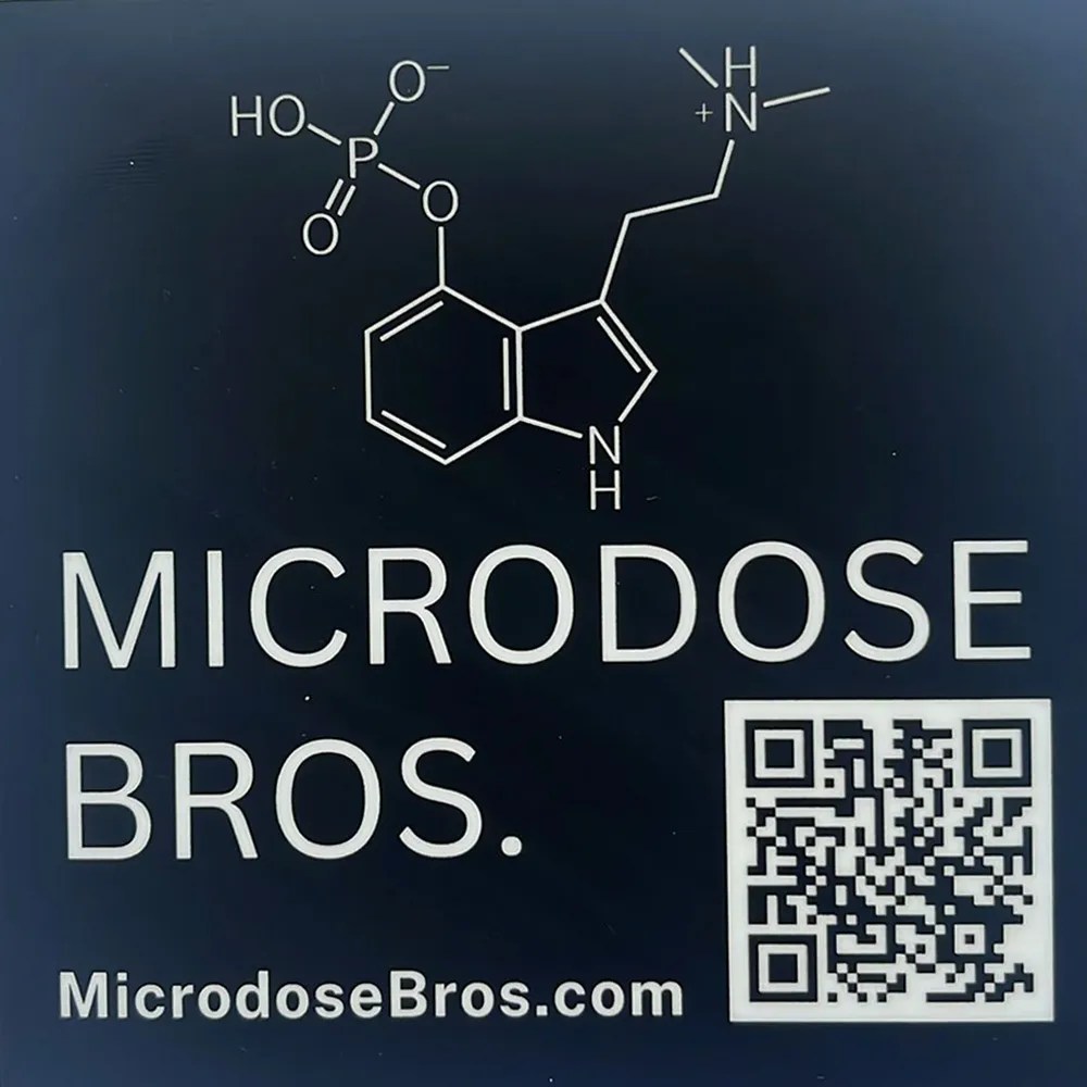 Microdose Bros Sticker