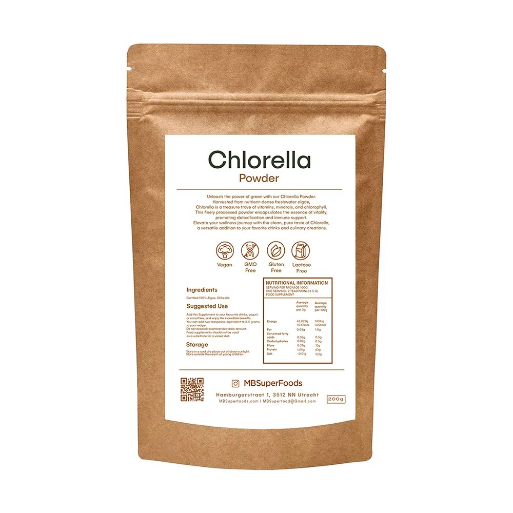 Chlorella Powder – Natural Detox & Immune Support