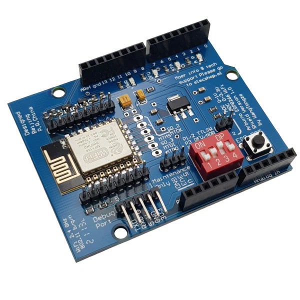 ESP8266 WiFi Shield For Arduino – Microscale