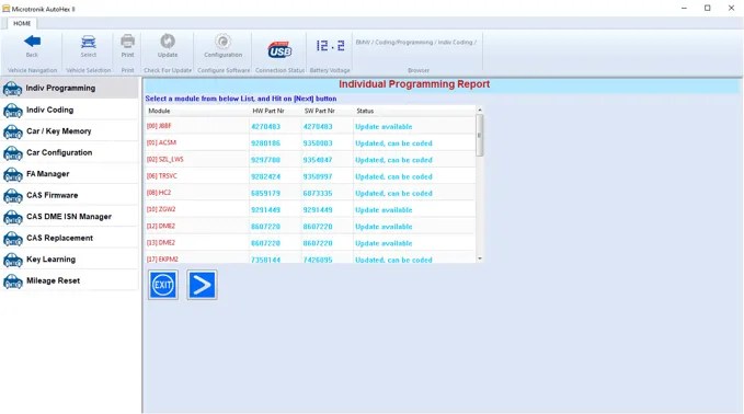 Autohex ii bmw ecu programming individually