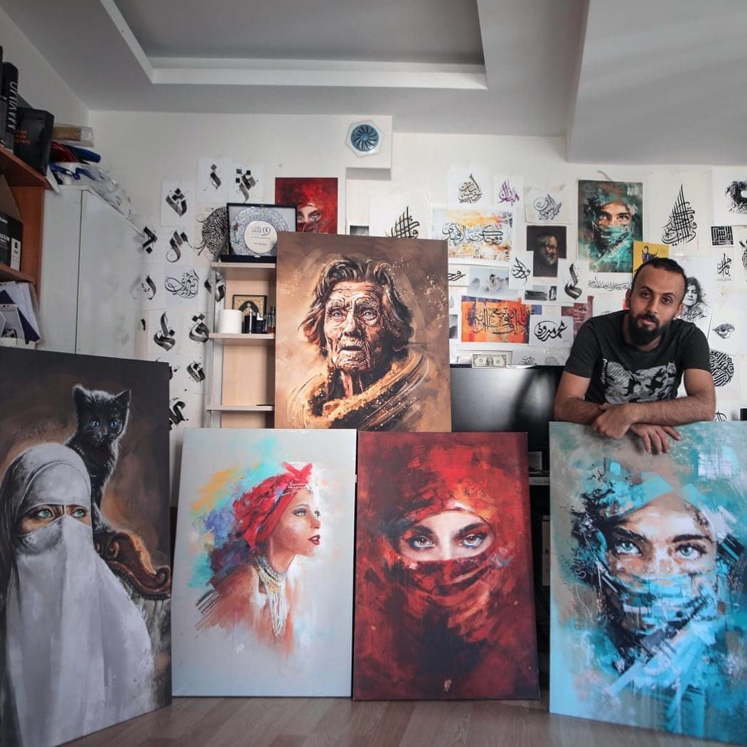 Art exhibitions by Belal Khaled [https://www.instagram.com/belalkh]