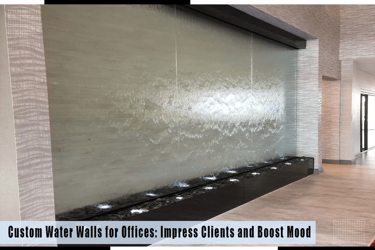 Midwest Tropical: Office Water Walls To Impress Clients