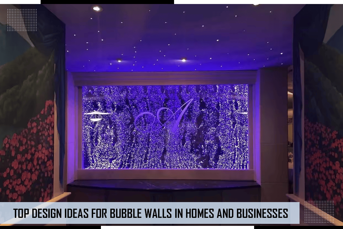 Top Design Ideas For Bubble Walls In Homes