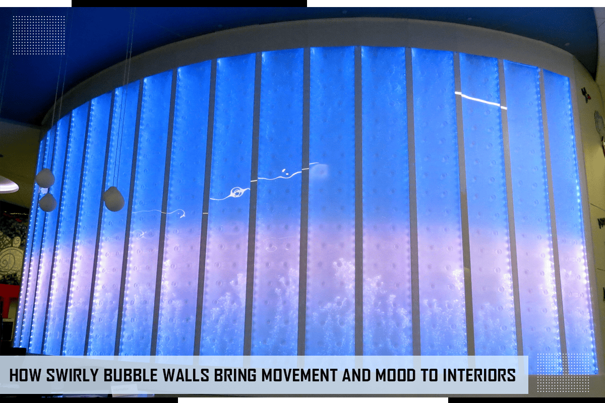 How Swirly Bubble Walls Bring Movement And