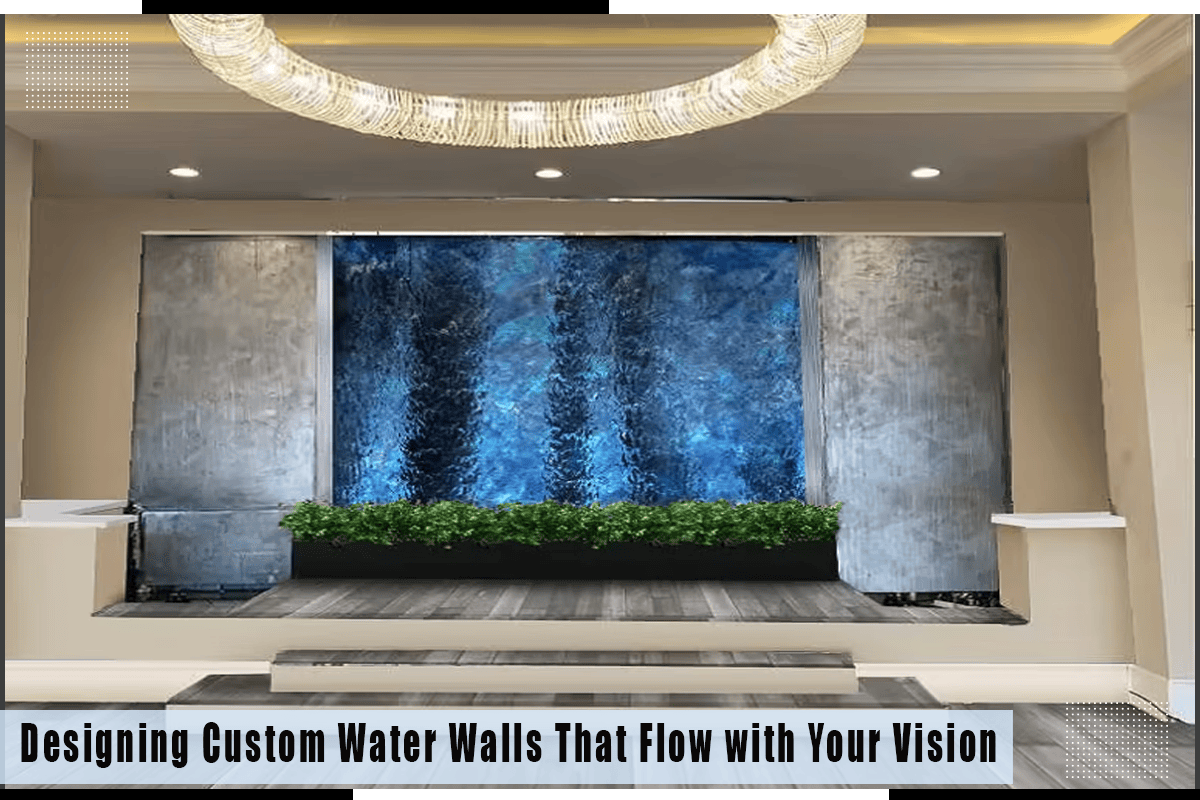 Custom Water Walls Designed By Midwest Tropical Experts
