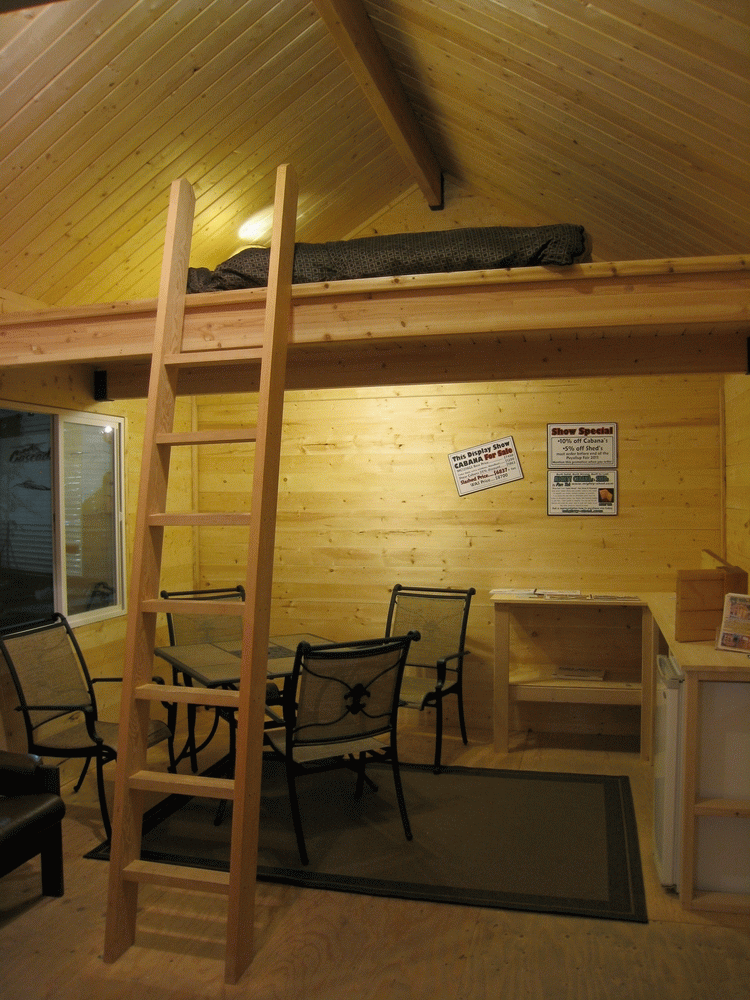 This barn is used for machinery and tractor . Mighty Cabanas and Sheds. Pre-cut Cabins, Sheds, Play