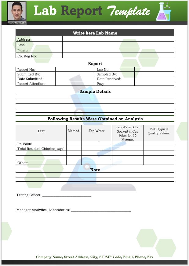 Lab Report Template 01....