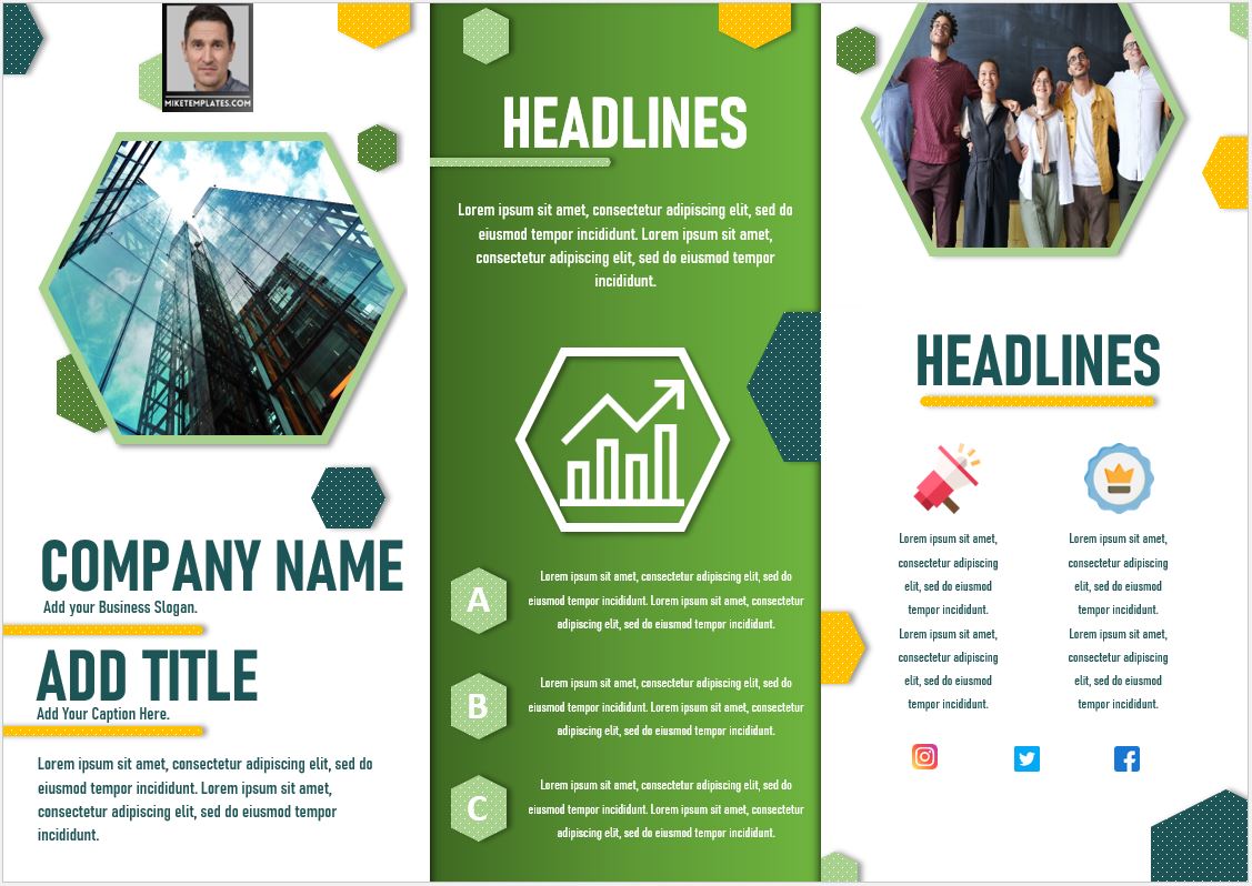 Tri-Fold Brochure Template 02.....