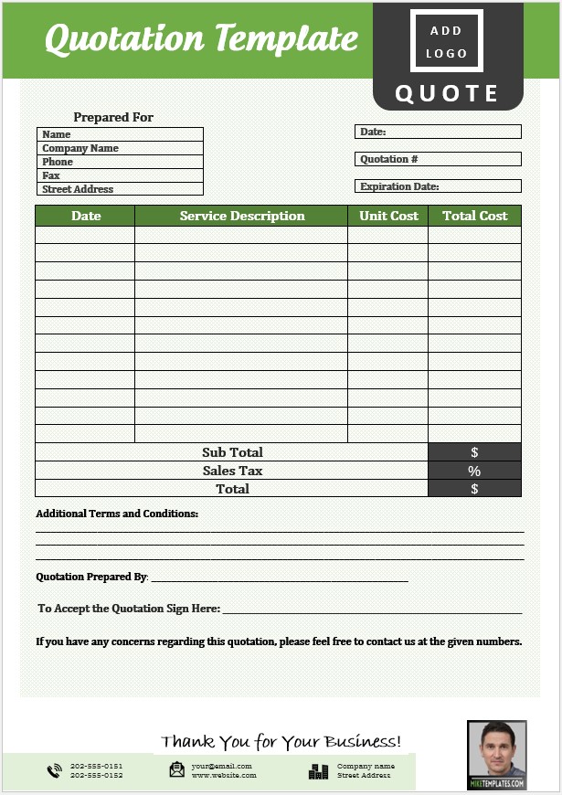 Quotation Template 02....