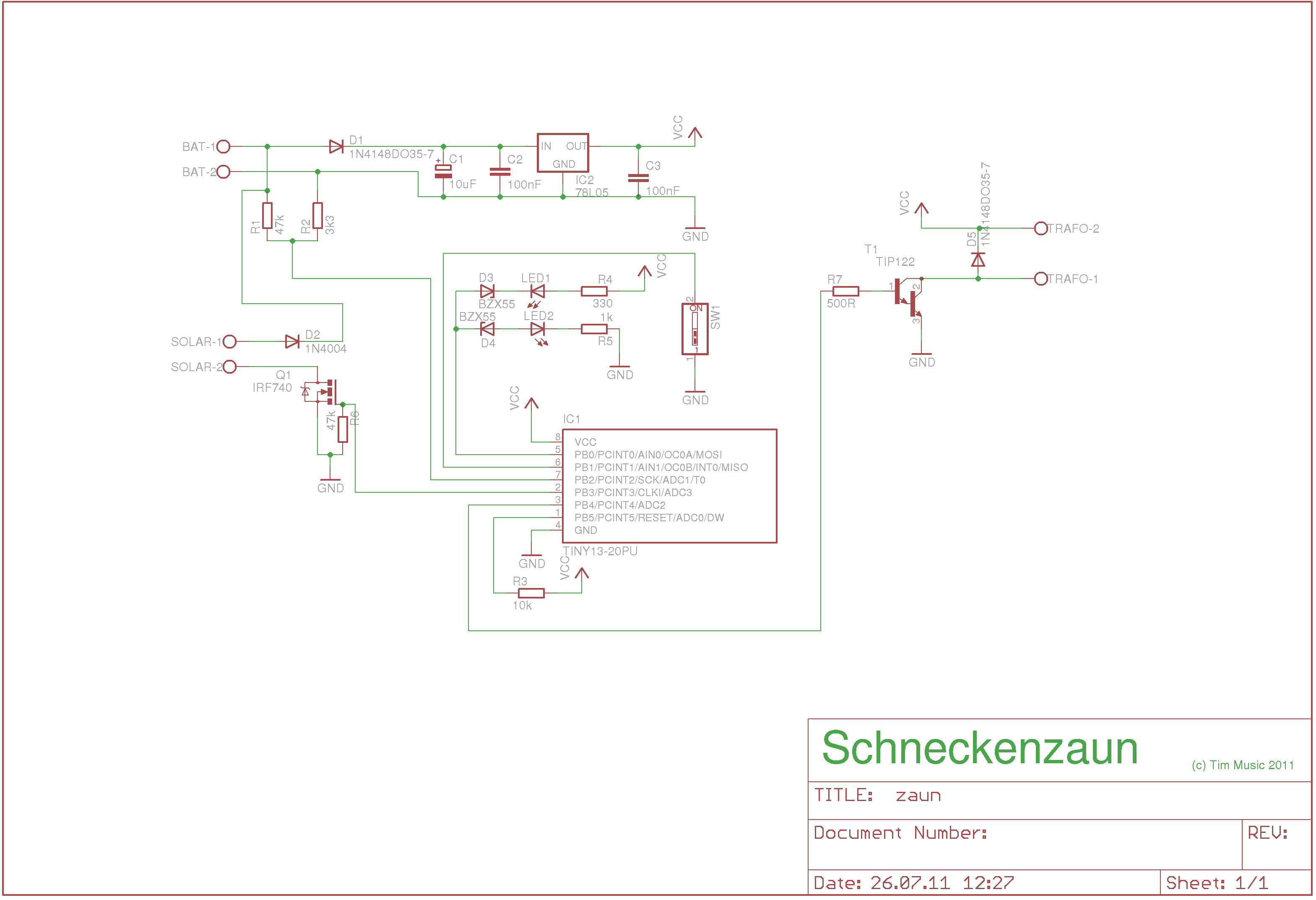 Schneckenzaun Mikrocontroller Net