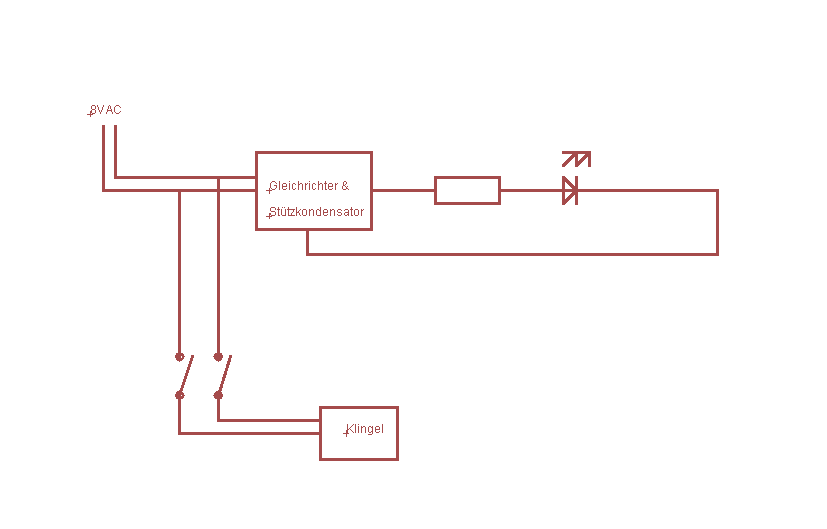 Klingel Inkl Led Beleuchtung Anschliessen Mikrocontroller Net