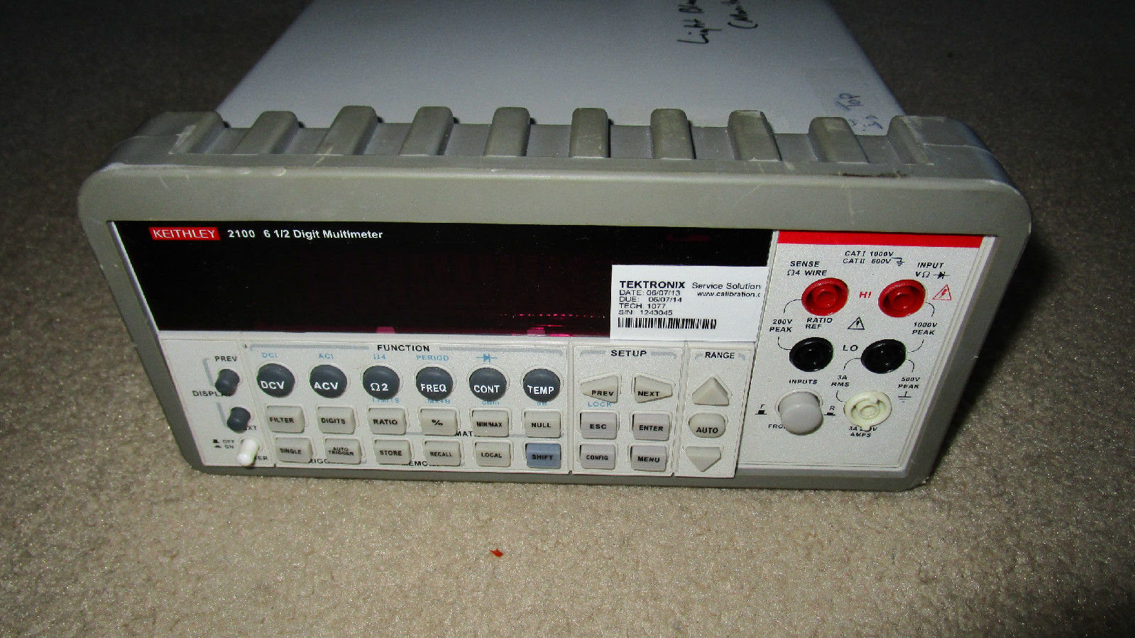 Keithley 2100 Firmware Gegen Software Temratepor Ml