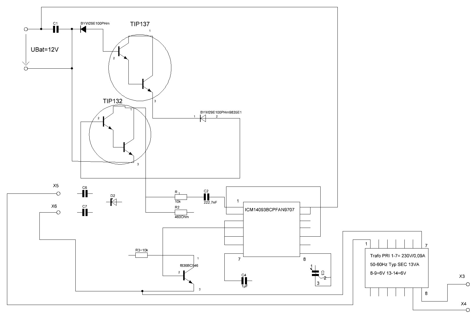 Weidezaunladegerat Mikrocontroller Net