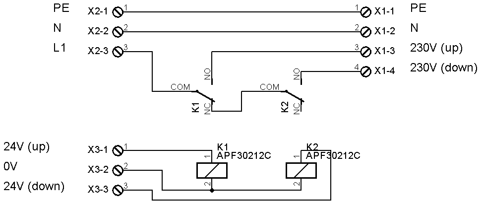 Rolladensteuerung Mit Arduino Und Relais 230v Mikrocontroller Net
