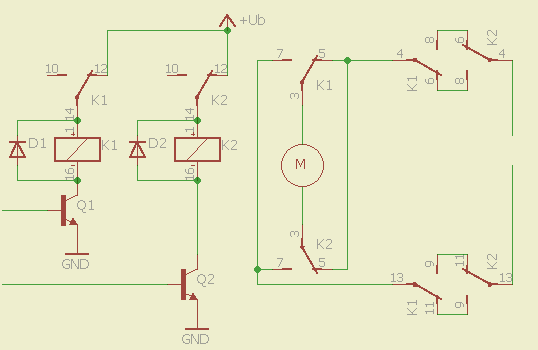 Relais Gegen Einander Verriegeln Mikrocontroller Net