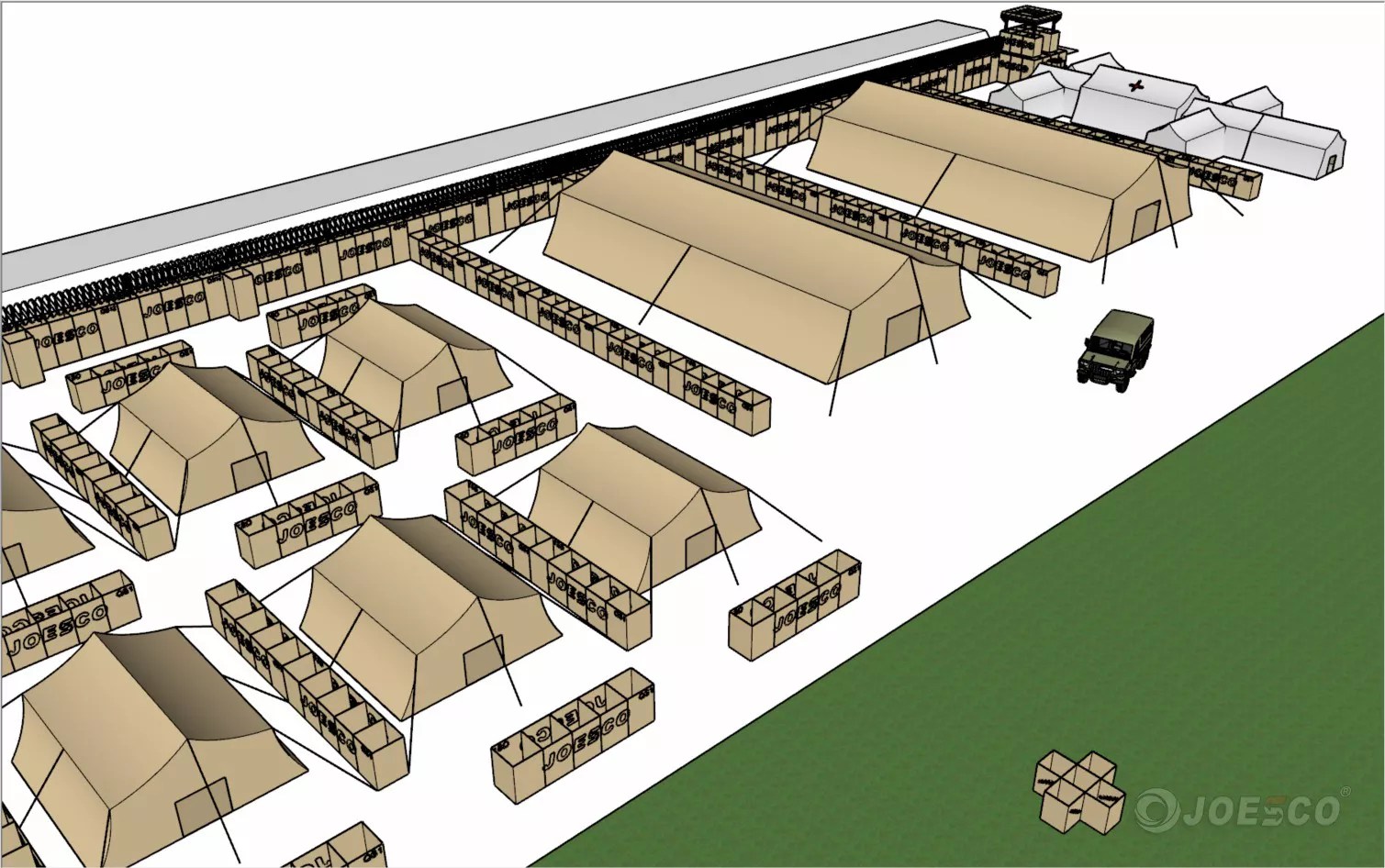 hesco defensive barrier design-4