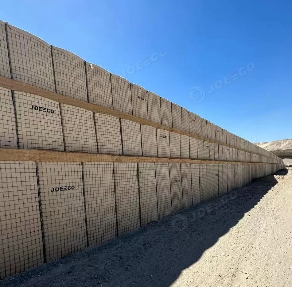 hesco barrier Shooting Range