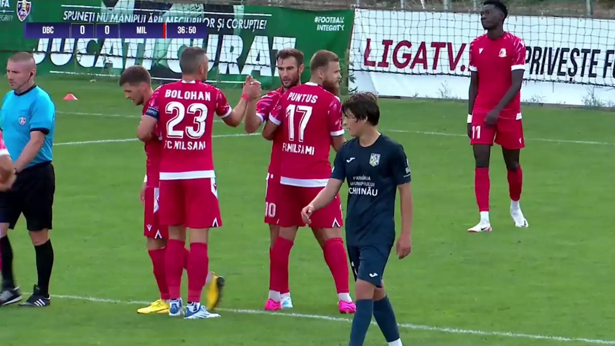 Dacia-Buiucani vs Milsami 1:2 - VIDEO