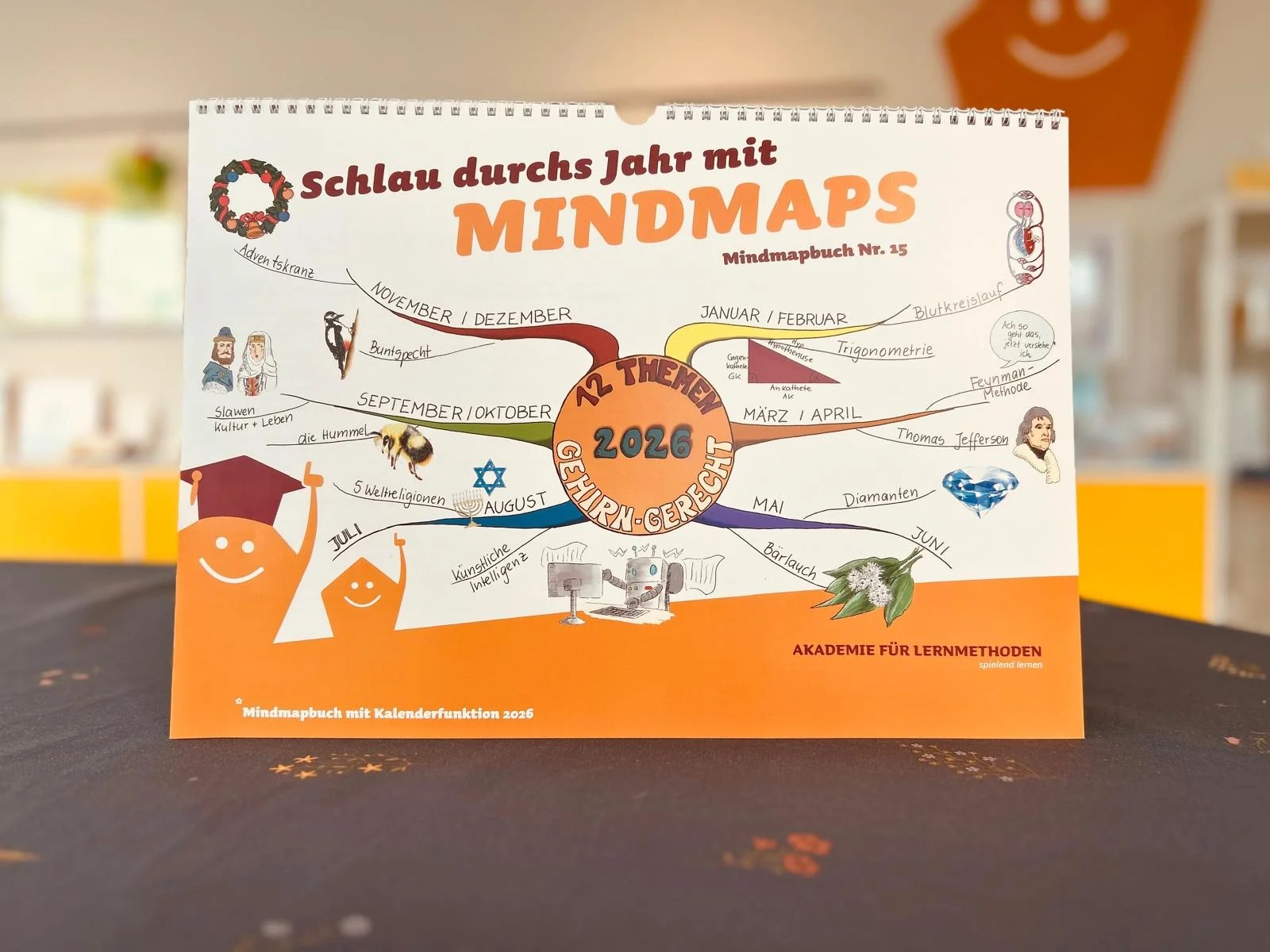 Mind Map Book No 15 The 2026 Mind Map Calendar Akademie F R MM 