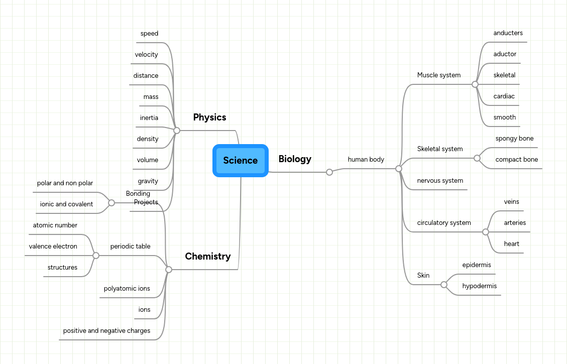 Science Unit 2 Mindmeister Mind Map - Best Geometric Patterns in Retina