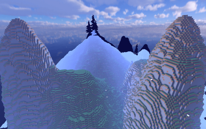 Minecraft worlds generated by other players can be downloaded by the player. Mountains Biome Timelapse - MCPE Maps | minecrafts.us