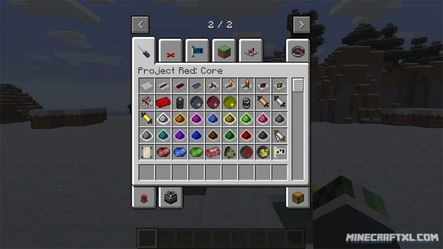 It changes the original yellow to red lucky . Project Red Mod Download for Minecraft 1.7.10 - MinecraftXL