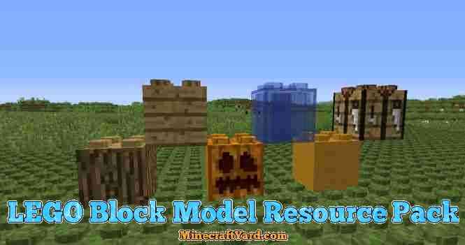 LEGO Block Model Resource Pack 1.14.4/1.13.2/1.12.2/1.11.2/1.10.2/1.9.4