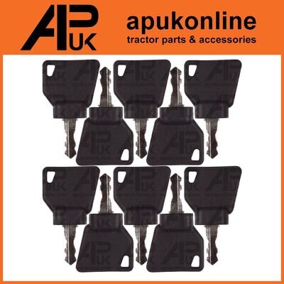 10x Ignition Key for JCB Backhoe Loader Bomag Digger Terex Excavator Plant 10x Ignition Key for JCB Backhoe Loader Bomag Digger Terex Excavator Plant