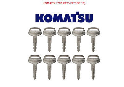 10 x KOMATSU 787 Master Plant Excavator Digger Dumper Tractor Genuine Keys 10 x KOMATSU 787 Master Plant Excavator Digger Dumper Tractor Genuine Keys