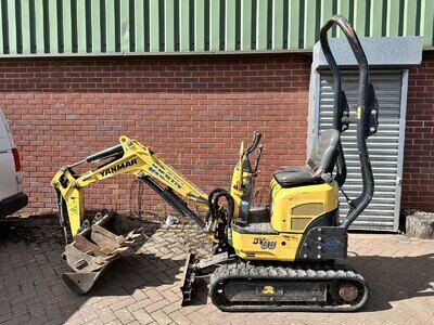 Yanmar SV08-1A (S) Micro Excavator Digger, Year 2020, Hours 1279 - £7,500 + VAT Yanmar SV08-1A (S) Micro Excavator Digger, Year 2020, Hours 1279 - £7,500 + VAT