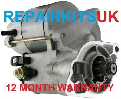 KUBOTA MINI DIGGER - MOWER - PLANT & EQUIPMENT D722 - DM1102 STARTER MOTOR KUBOTA MINI DIGGER - MOWER - PLANT & EQUIPMENT D722 - DM1102 STARTER MOTOR